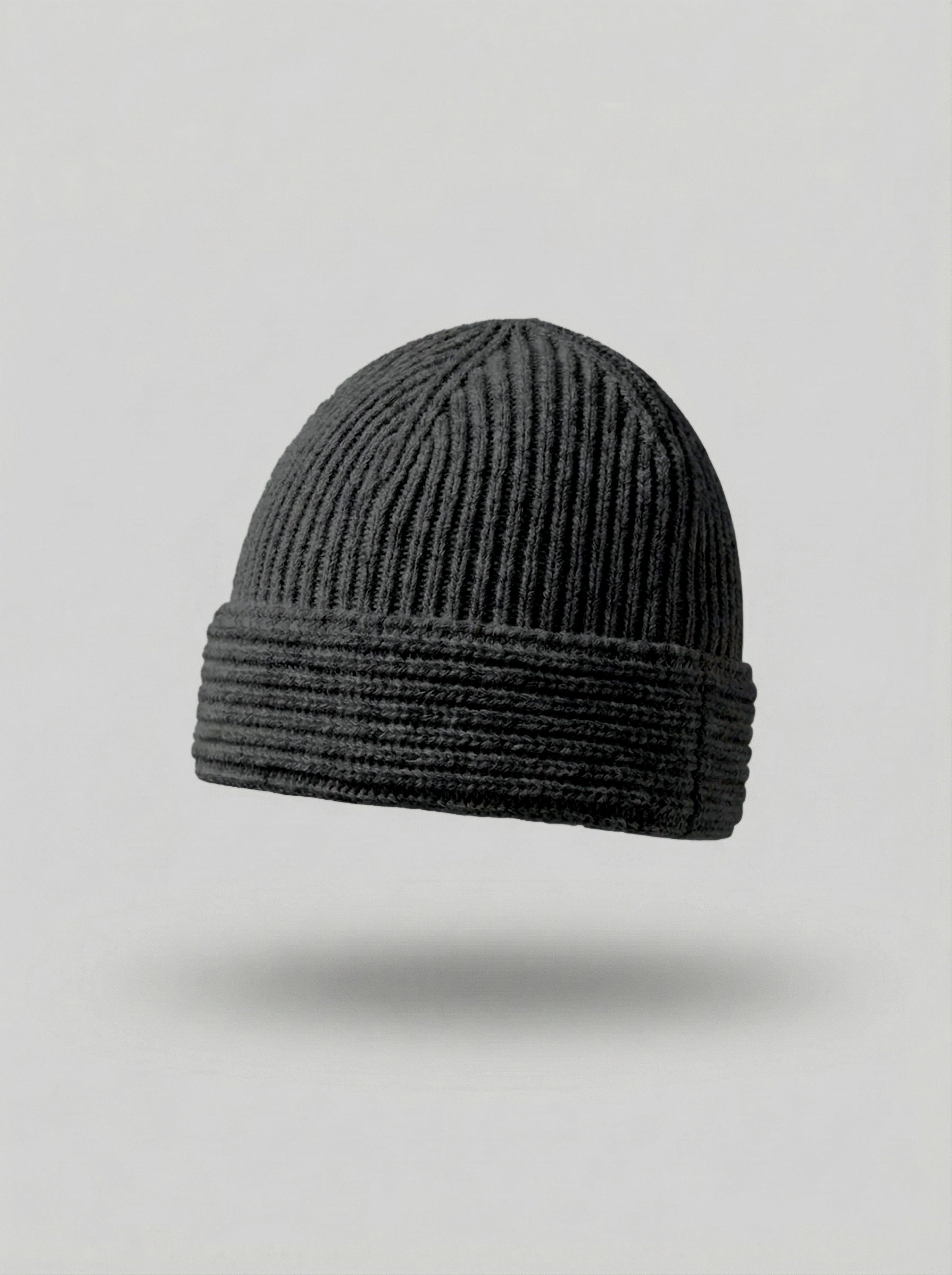 The Cocoon Cashmere Beanie | Heather Slate