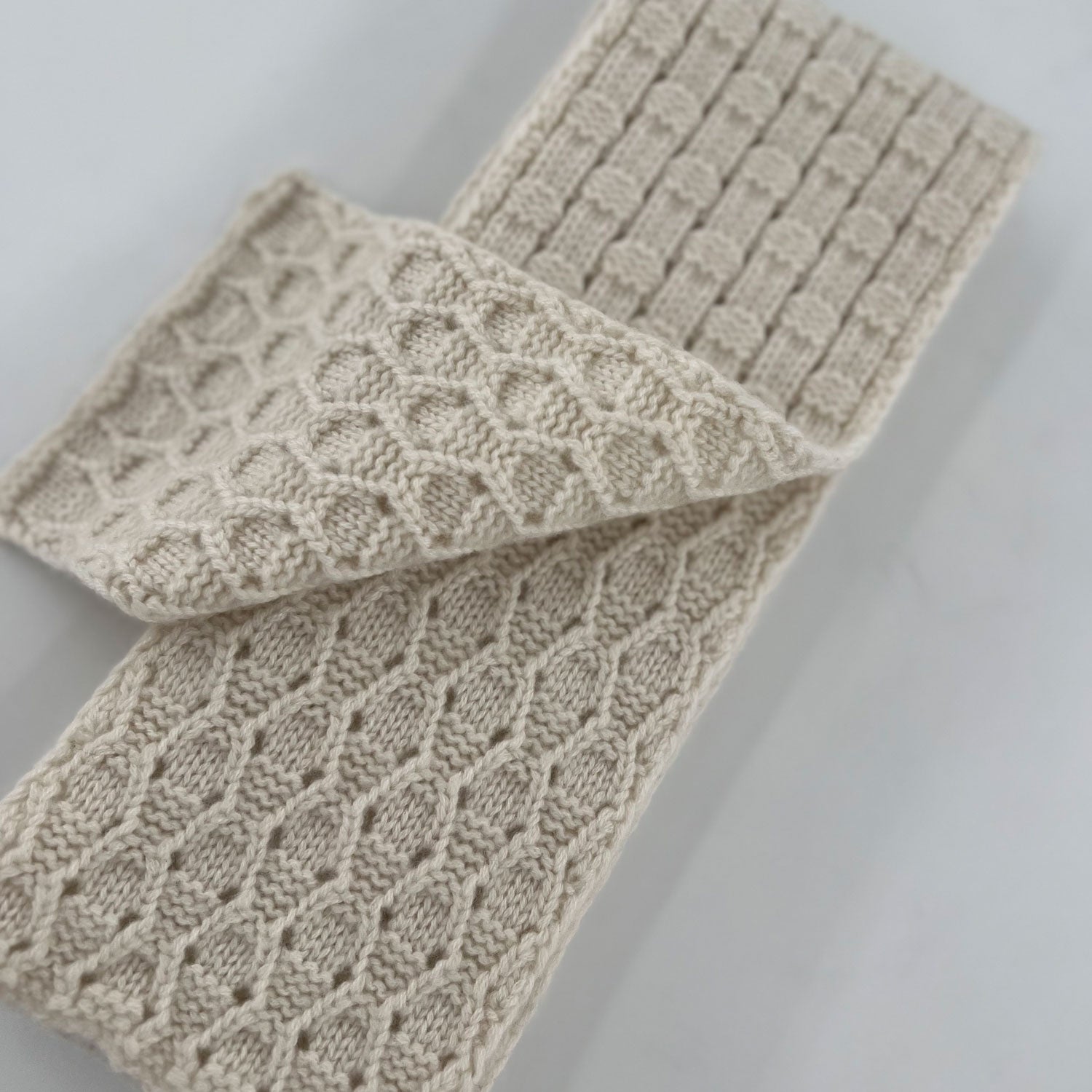 The Roll Cashmere Scarf | Cream