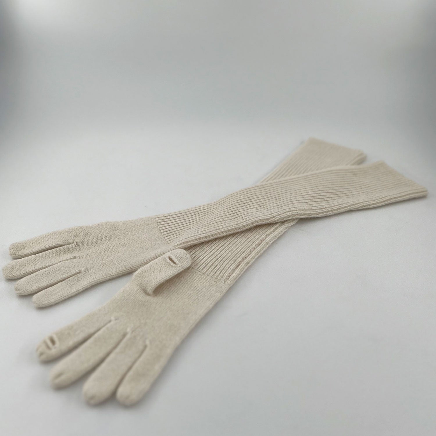 The Opera Cashmere Gloves | Cream