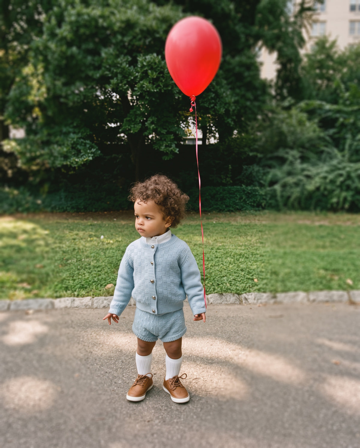 THE ASPEN CASHMERE BLOOMER | SKY BLUE