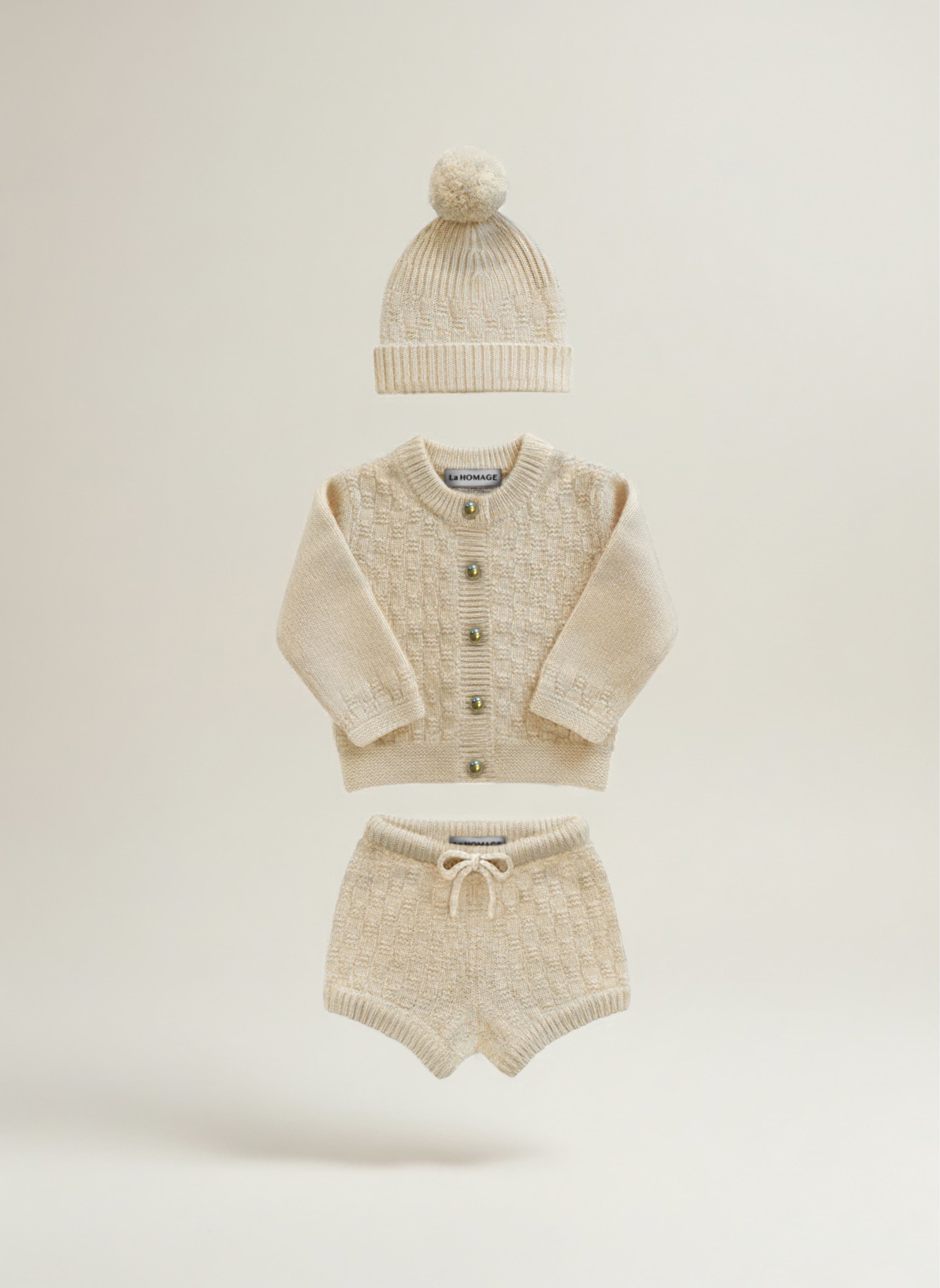 THE ASPEN CASHMERE BABY GIFT SET | CREAM