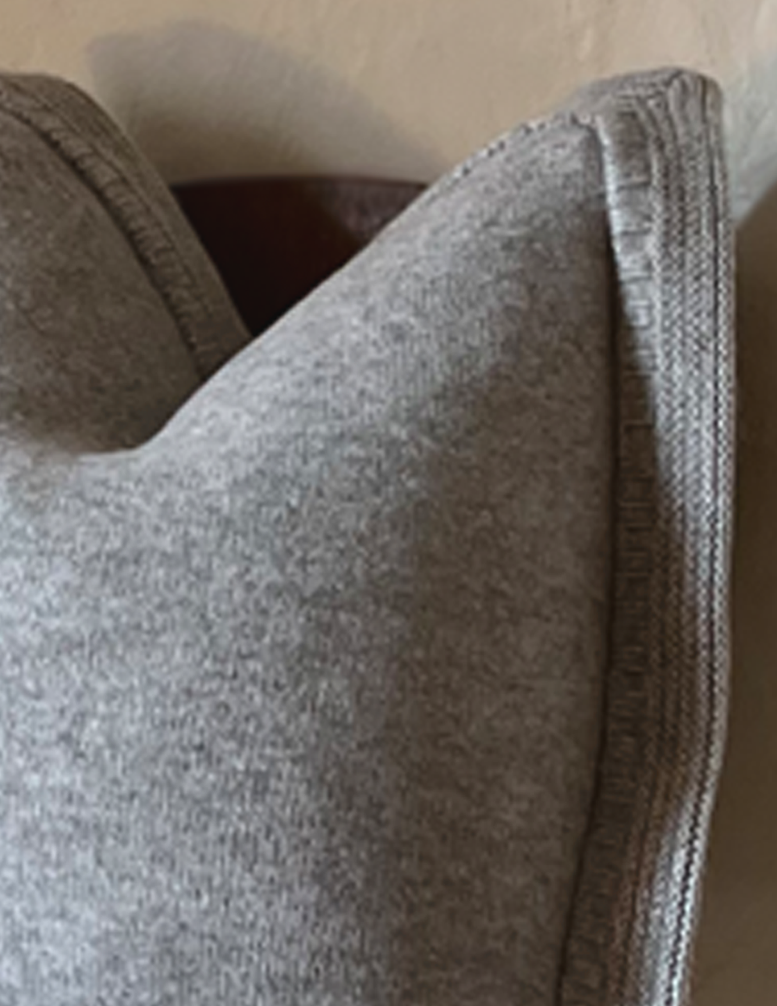 The Aspen Cashmere Pillow | Heather Grey