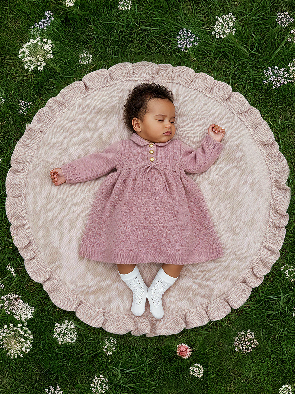 THE ASPEN CASHMERE DRESS | ROSE