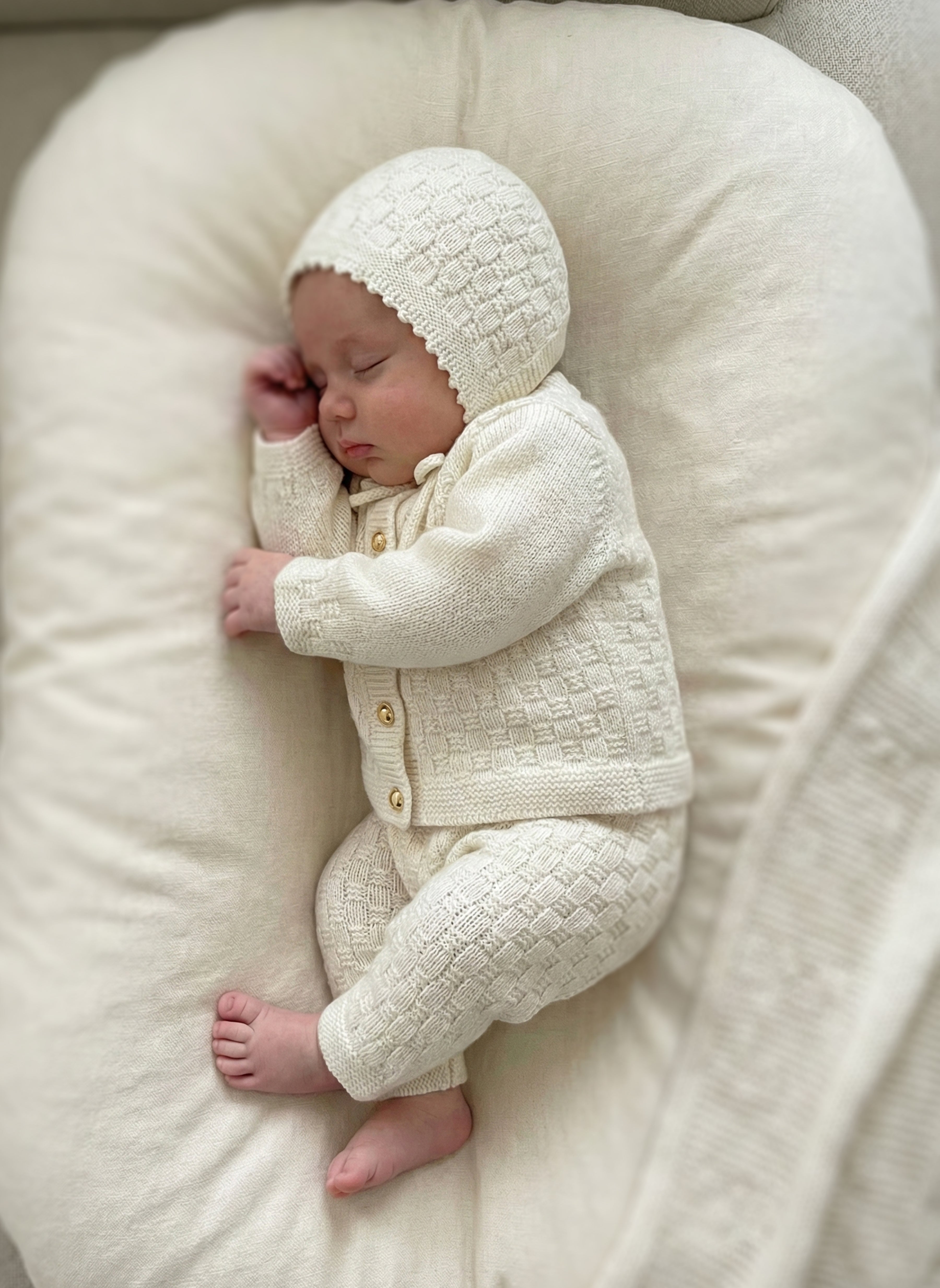 THE ASPEN CASHMERE BONNET | CREAM