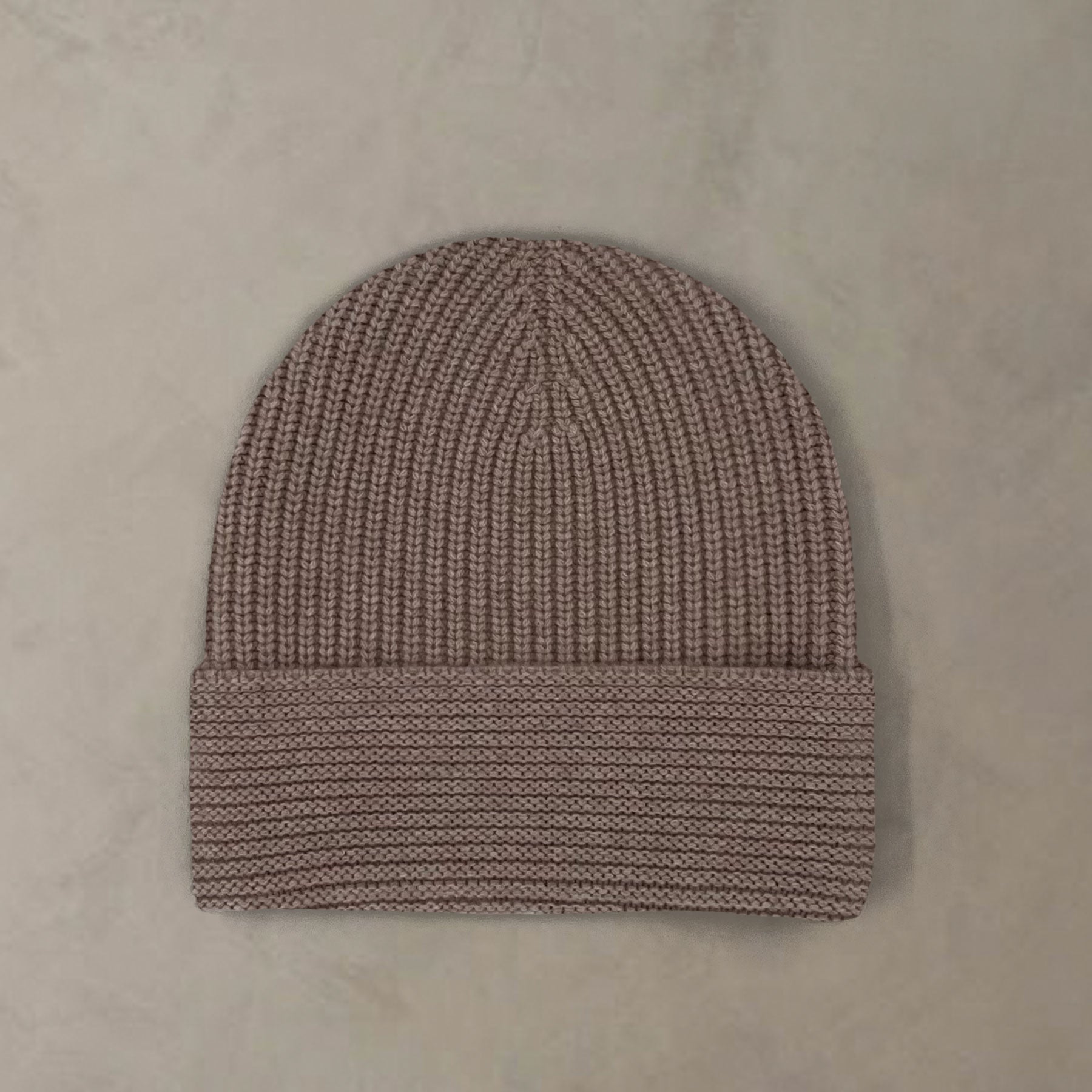 The Cocoon Cashmere Beanie | Heather Oatmeal