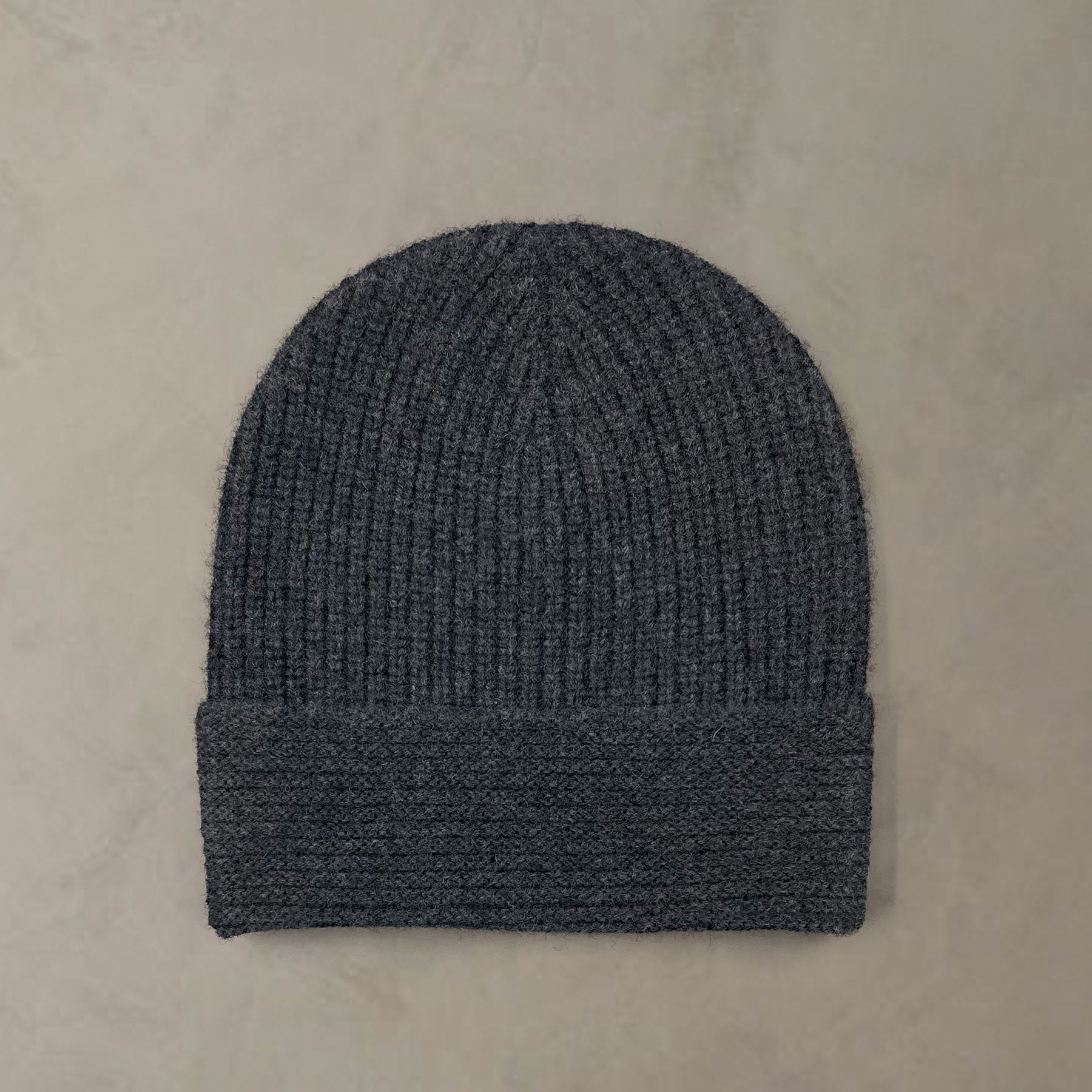 The Cocoon Cashmere Beanie | Heather Slate