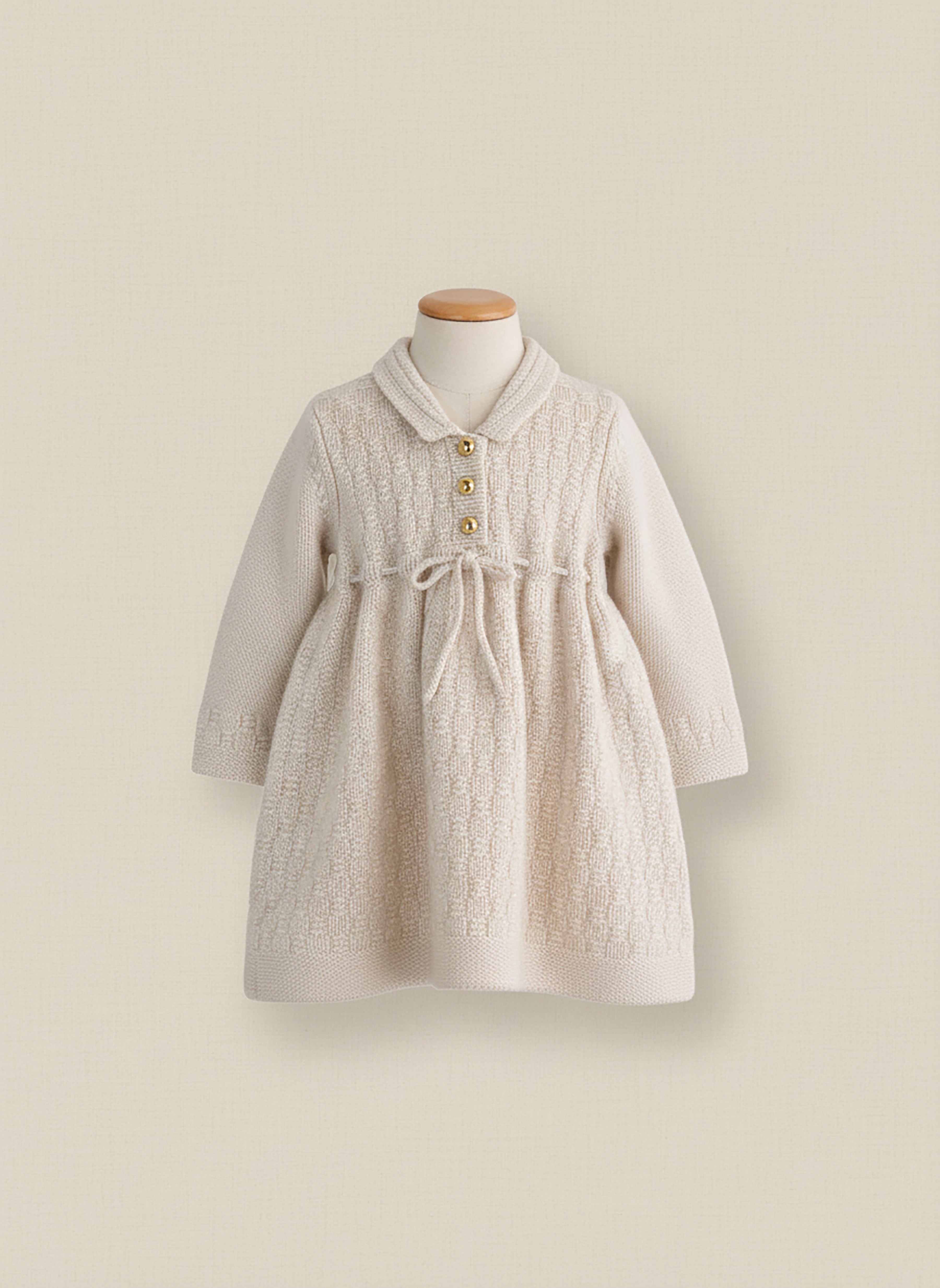 THE ASPEN CASHMERE DRESS | CREAM