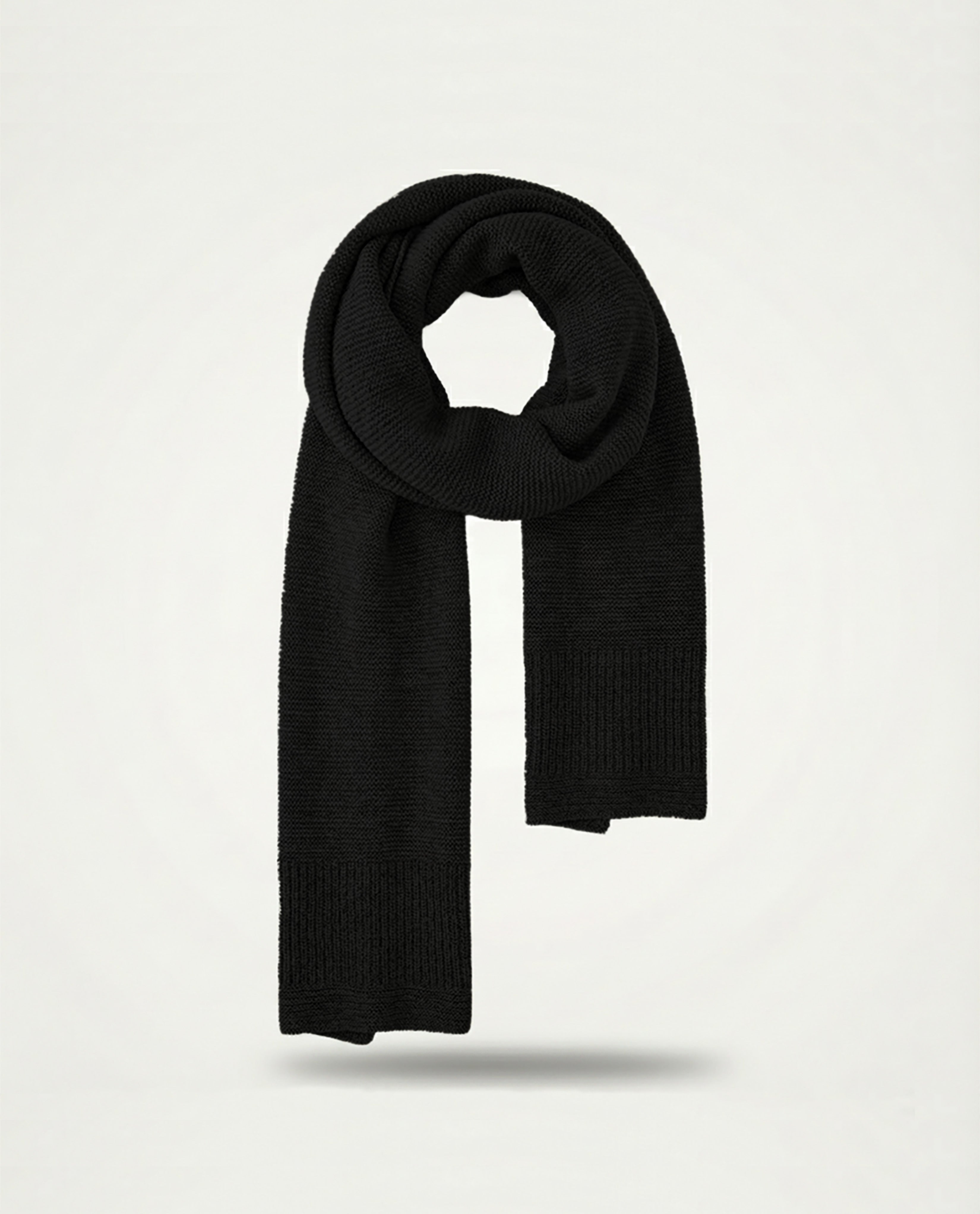 The Cocoon Cashmere Scarf | Black