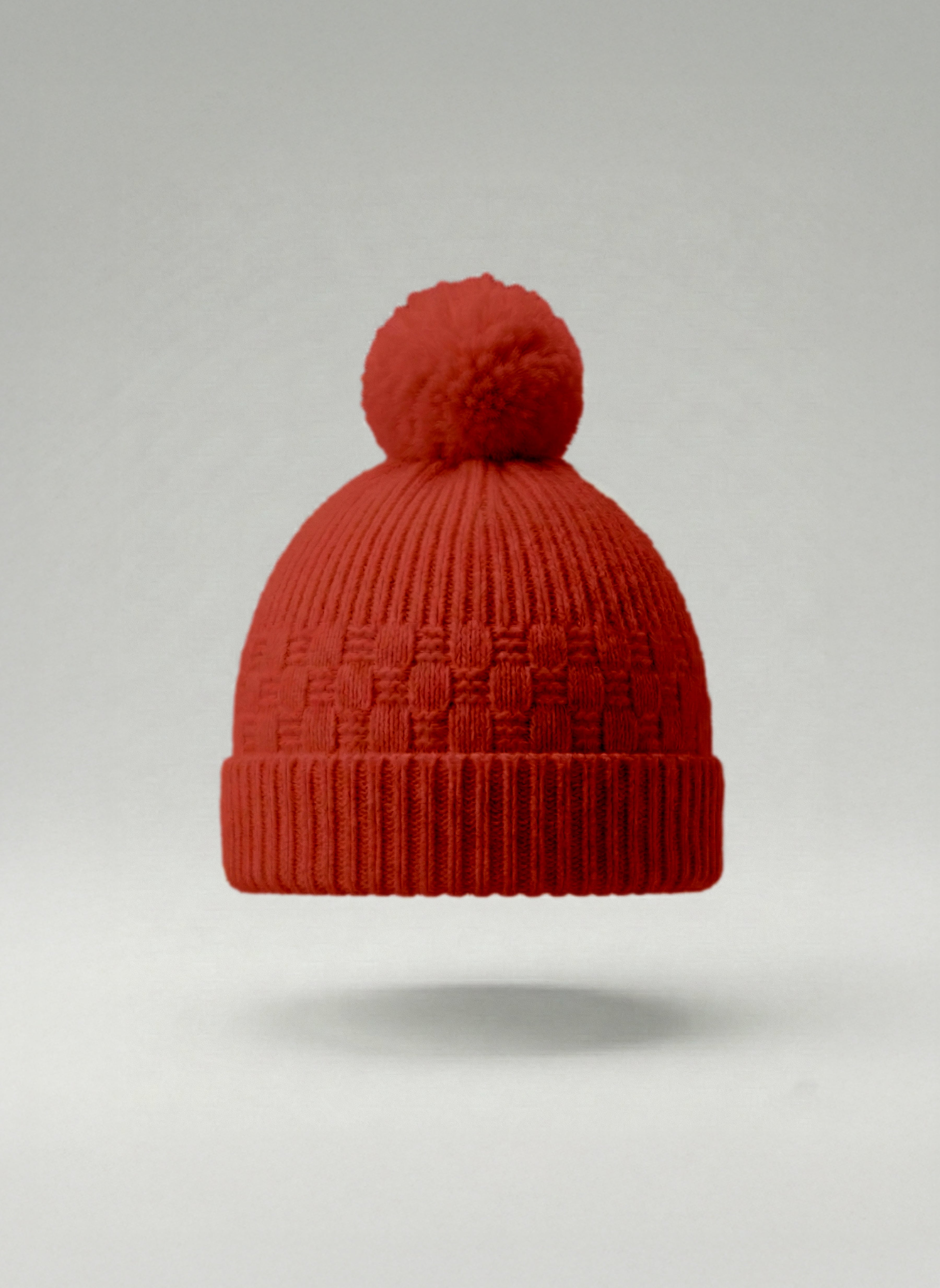THE ASPEN CASHMERE BEANIE | SCARLET RED