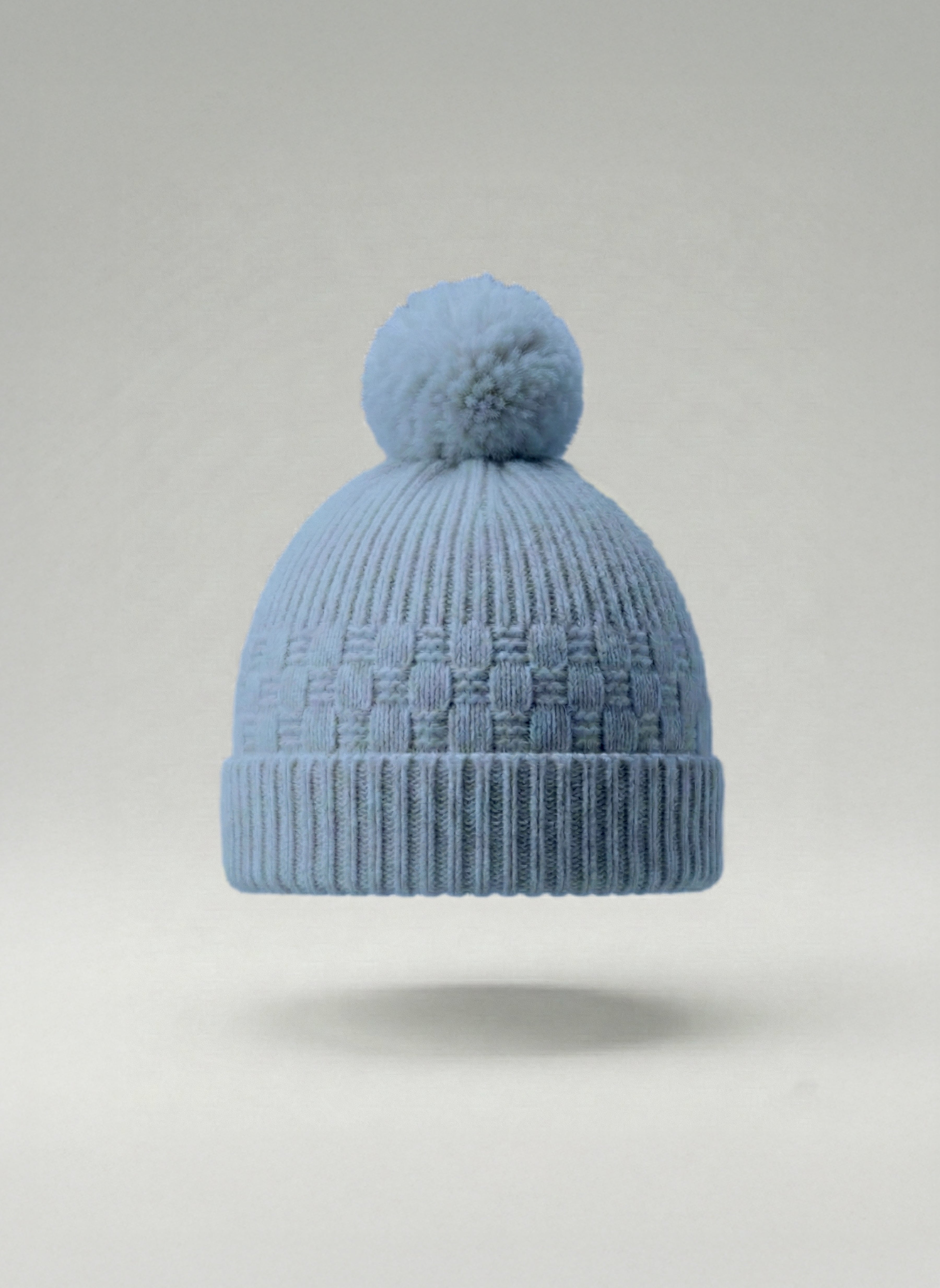 THE ASPEN CASHMERE BEANIE | SKY BLUE