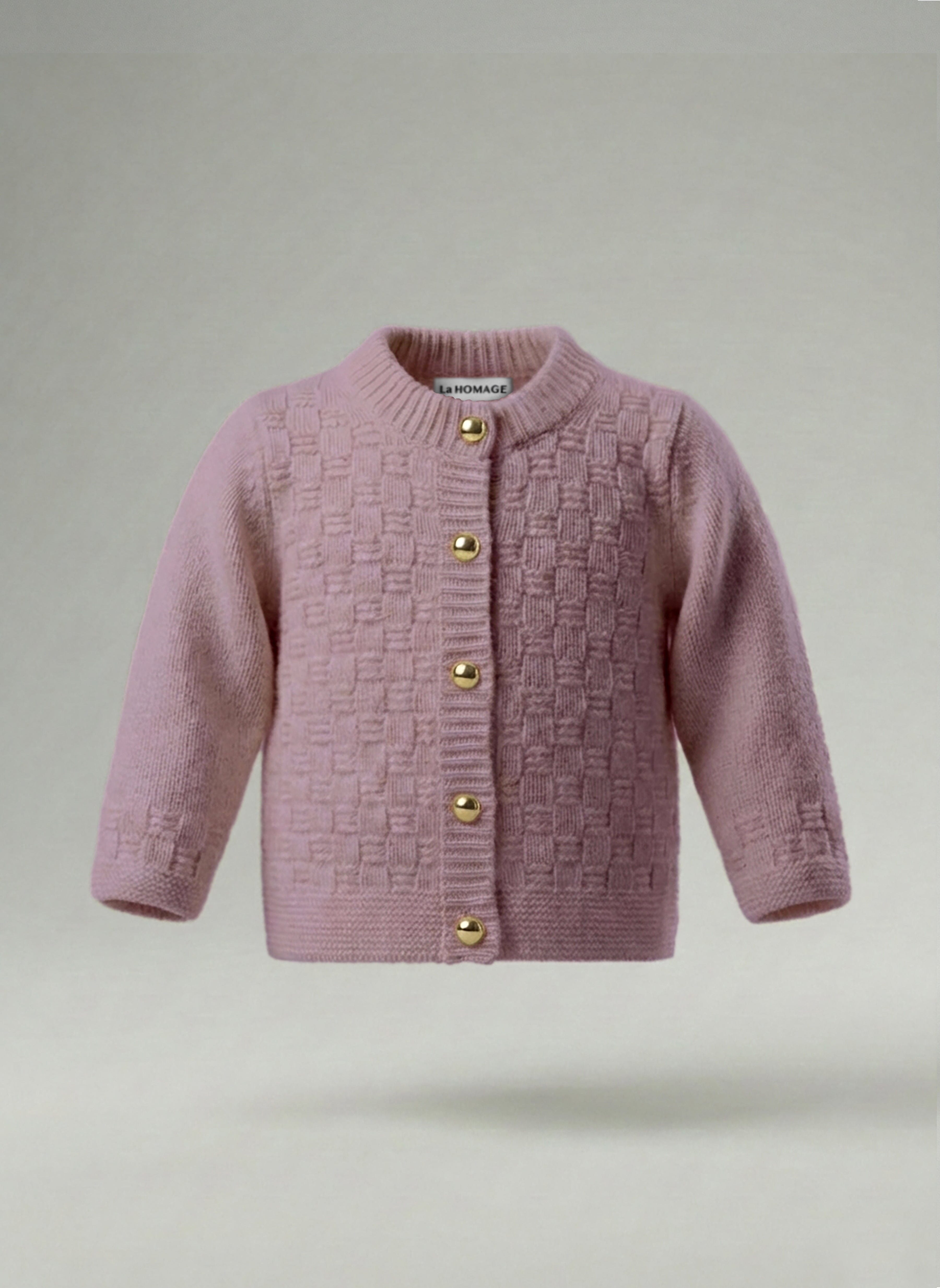 THE ASPEN CASHMERE CARDIGAN | ROSE