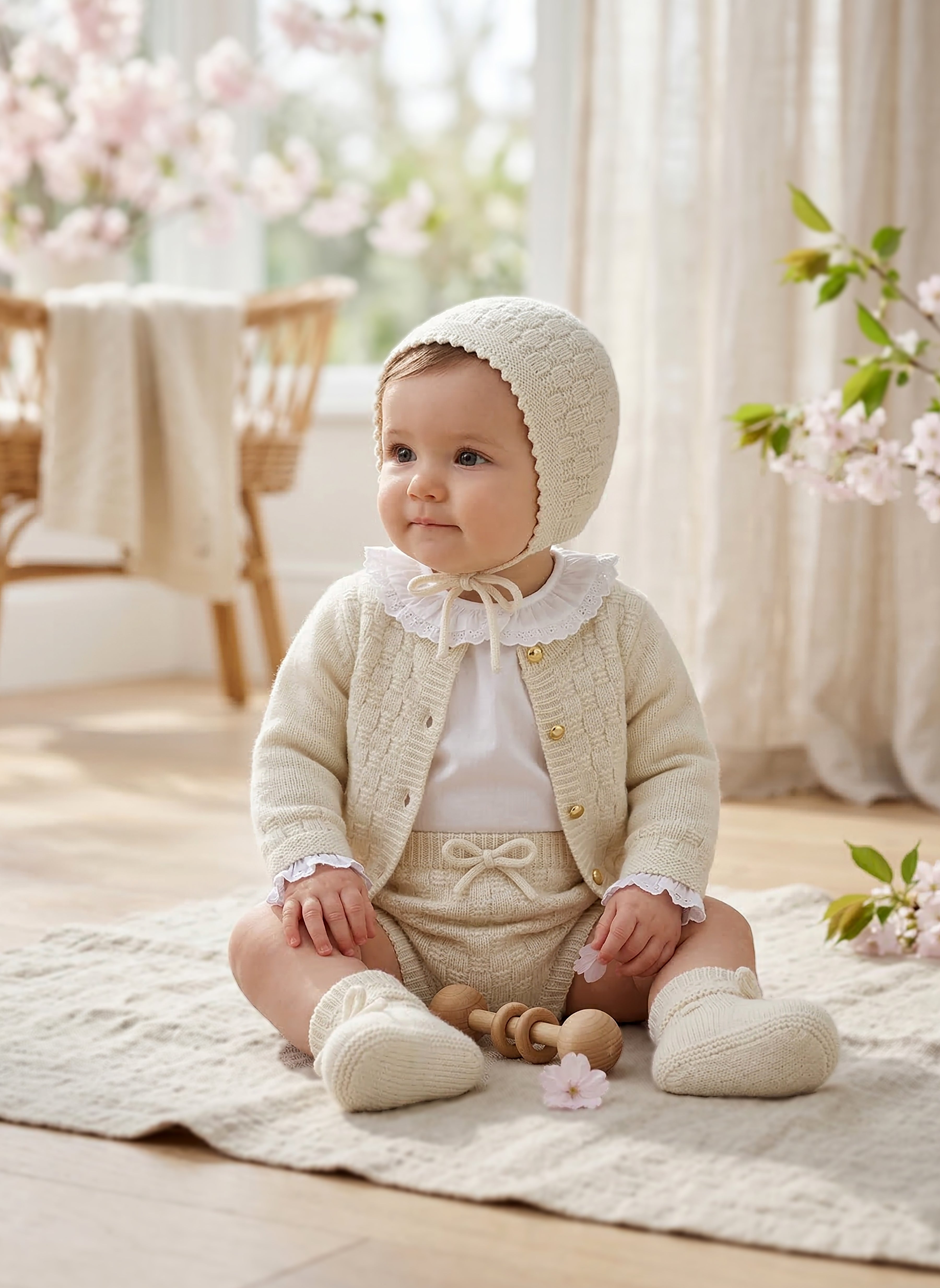 THE ASPEN CASHMERE BLOOMER | CREAM