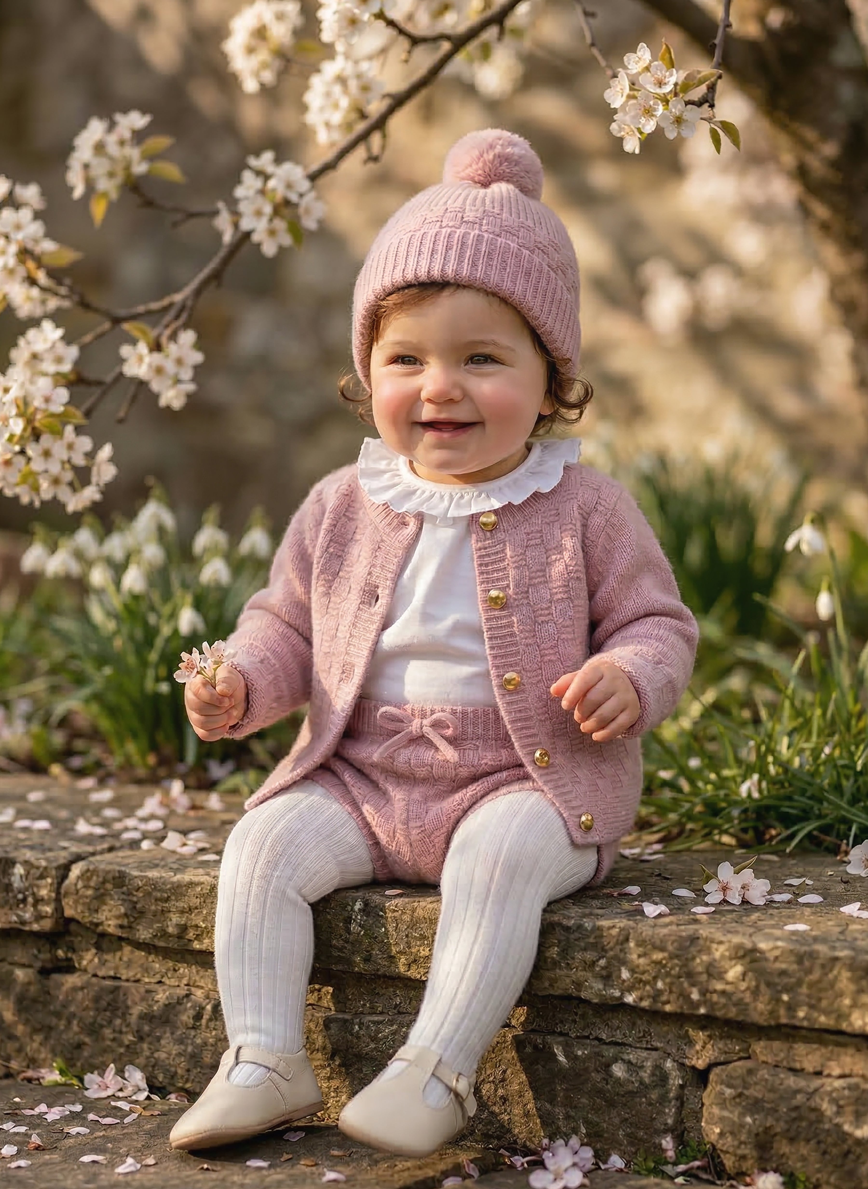 THE ASPEN CASHMERE BLOOMER | ROSE