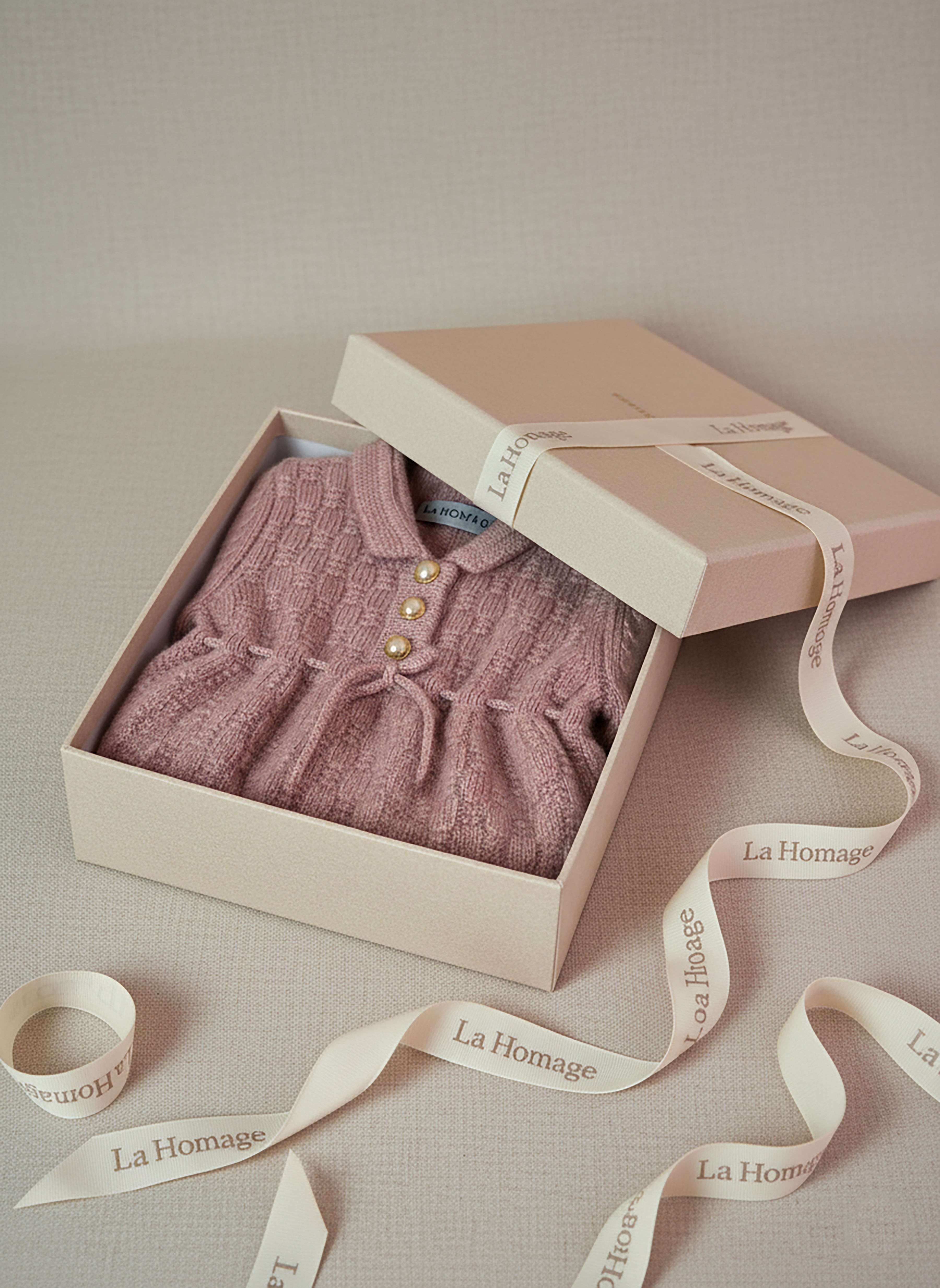 THE ASPEN CASHMERE DRESS | ROSE