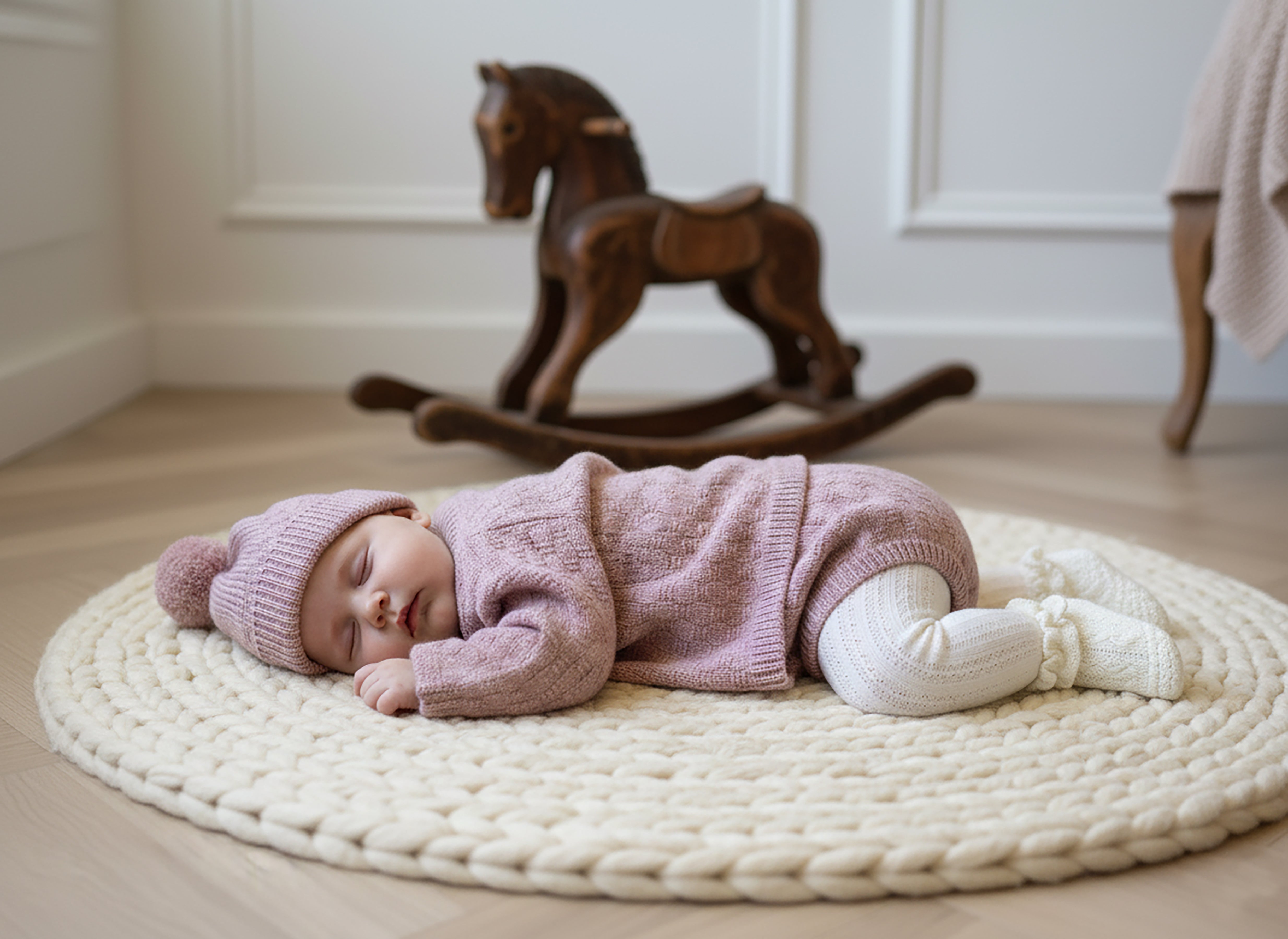 THE ASPEN CASHMERE BABY GIFT SET | ROSE