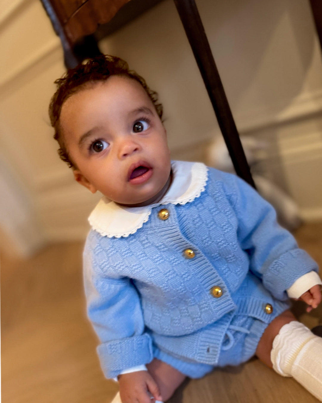 THE ASPEN CASHMERE BABY GIFT SET | SKY BLUE