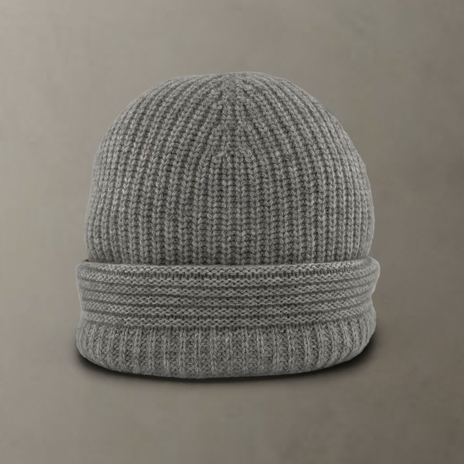 The Cocoon Cashmere Beanie | Heather Grey